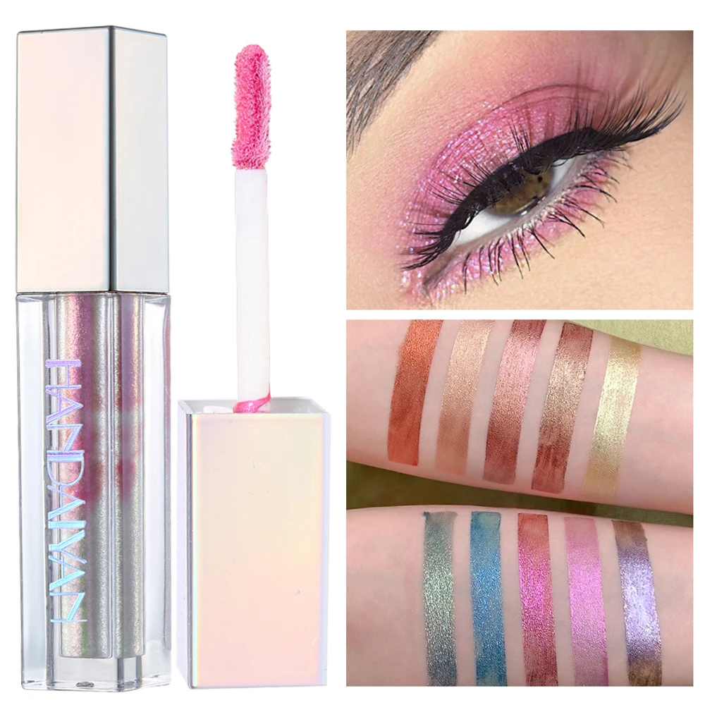 Брендовые Новые тени для век 10 цветов мраморные 1 шт. великолепные металлы