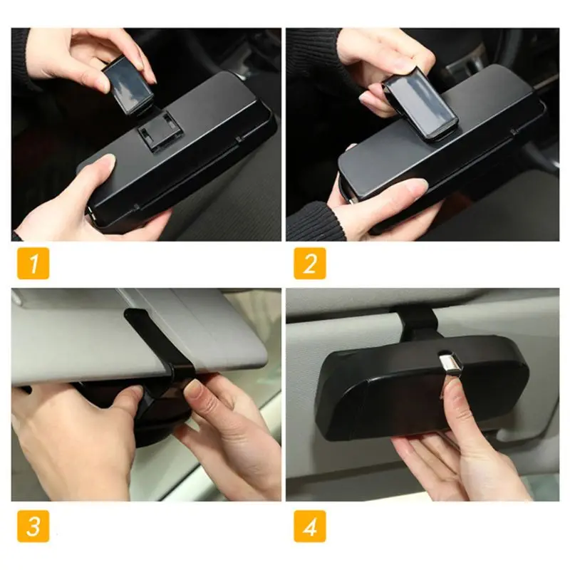 Многофункциональные очки чехол для автомобиля коробка очков автомобили