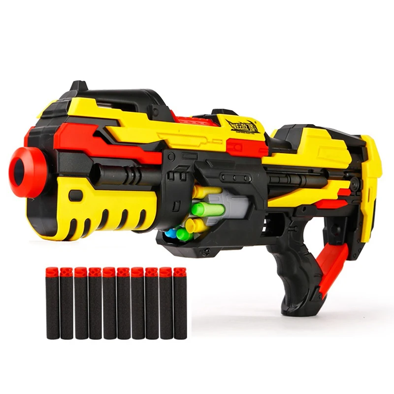 Игрушечное ружьё Электрический бластер пистолет страйкбол с 20 штук мягкие пули