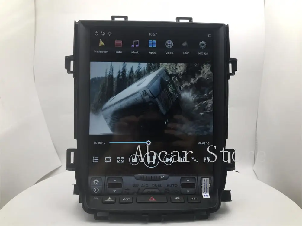 Tesla стиль Android 9 0 автомобильный dvd плеер GPS навигация для Toyota alphard Vellfire 20 серии 2007-2014