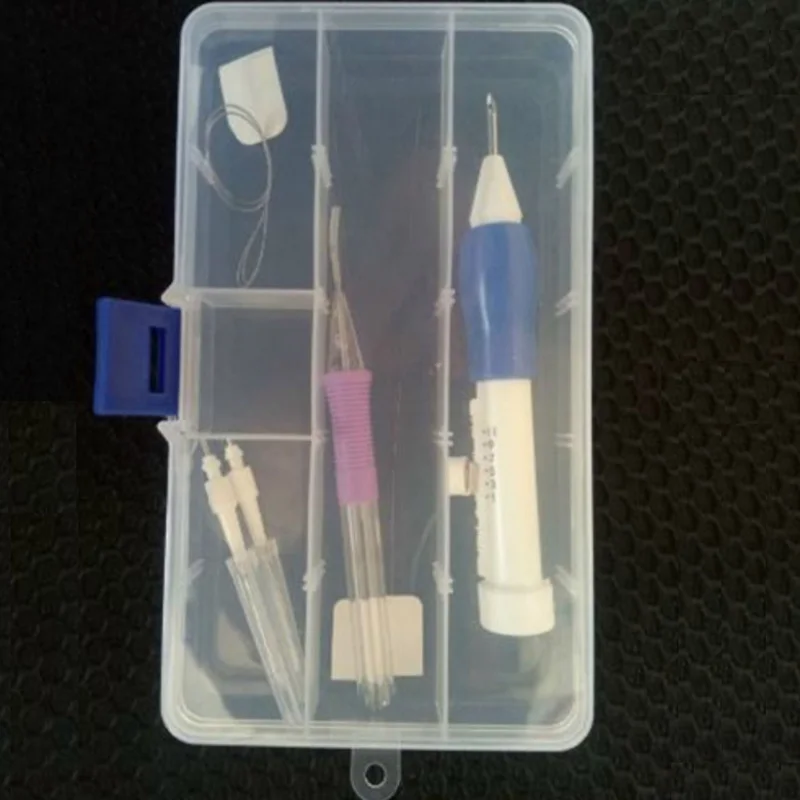 Для рукоделия вышивка набор ручек Magic ремесло узоры перфорирующая игла Вязание