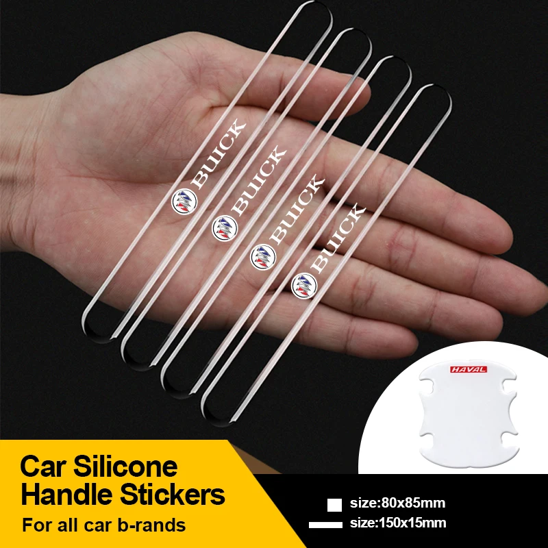 

8pcs Car Door Handle Stickers Security Protection Film For Nismo Nissans Racing R34 R35 Gtr Z Tune Rs Cle Cou Car Accessories