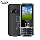 Мобильный телефон SERVO V9500, экран 2,4 дюйма, 4 SIM-карты