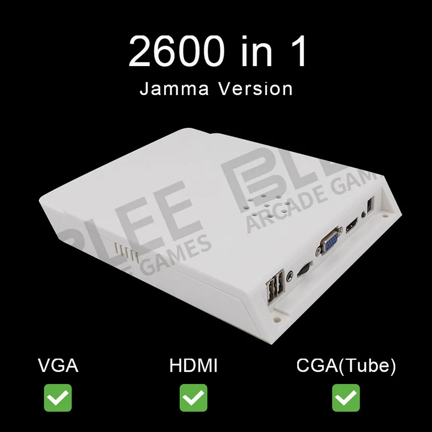Аркадная версия Jamma аркадная 1299 в 1 обновление до 1660/2600 игровая доска CGA CRT VGA для LCD