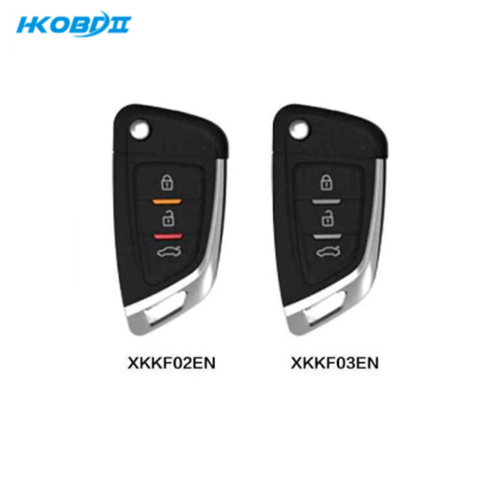 HKOBDII Xhorse VVDI провод XKKF02EN XKKF03EN 3 кнопки svvdi Новая Модель пульта дистанционного