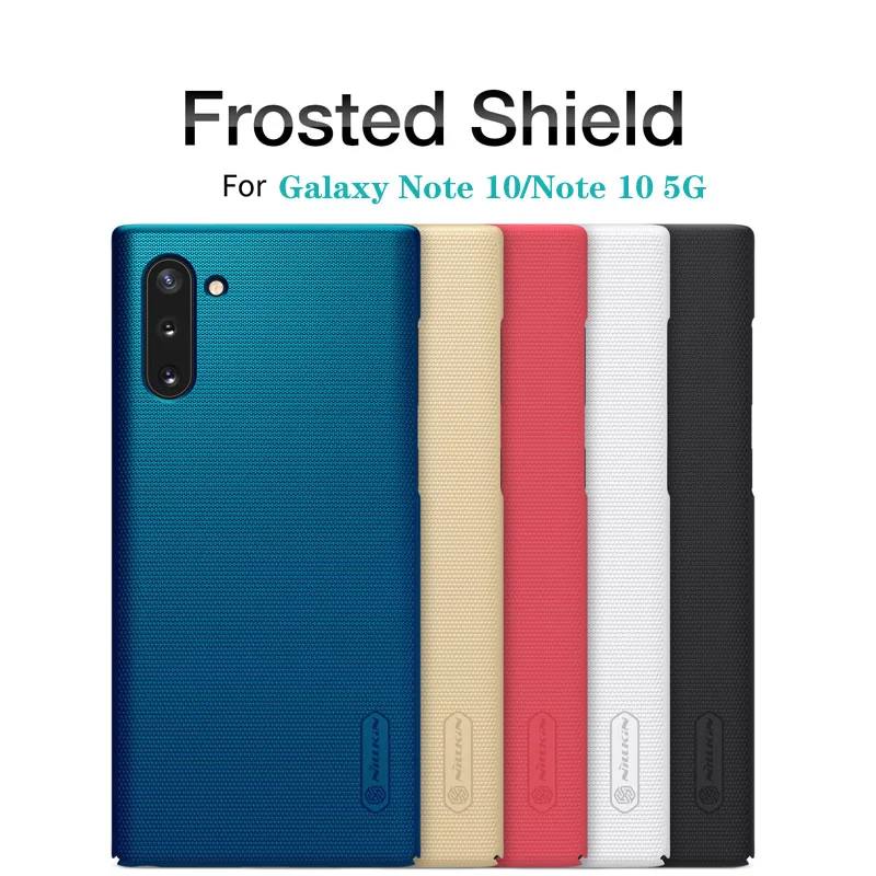 Для samsung Galaxy Note 10 10+ Plus 5G чехол Note10 Pro чехол Nillkin Супер Матовый Щит Жесткий поликарбонатный чехол-крышка для samsung Note10 Plus 5G