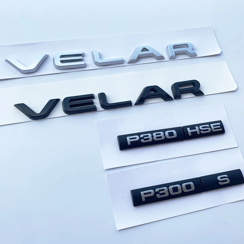 Эмблема для автомобиля Range Rover VELAR стильная багажника P250 P300 P380 P400e D180 D240 D300 S SE HSE |