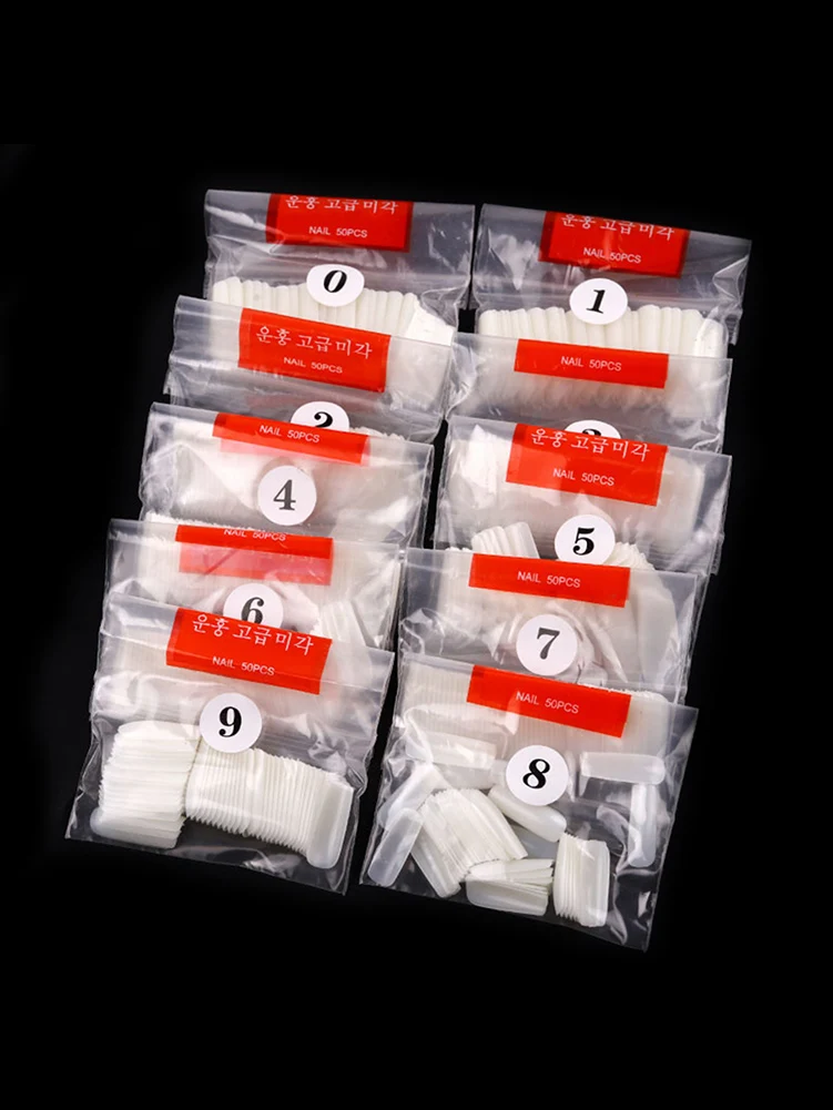

500pcs Fake Nail Tips Natural Nail Covers French Nail Style Nails for Nail DIY Salon Perfect Gift for Women High Recommend