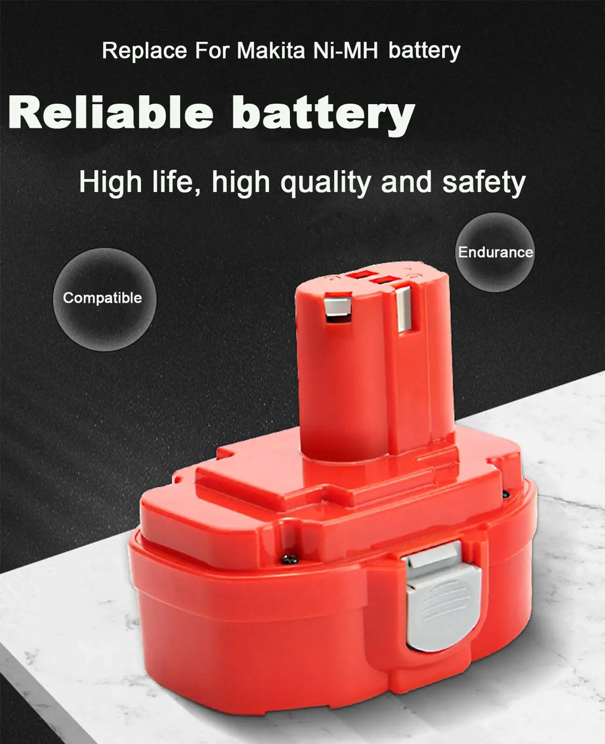 Никель-металлогидридный аккумулятор для электроинструментов Makita PA14 14 4 4000 1420 1422