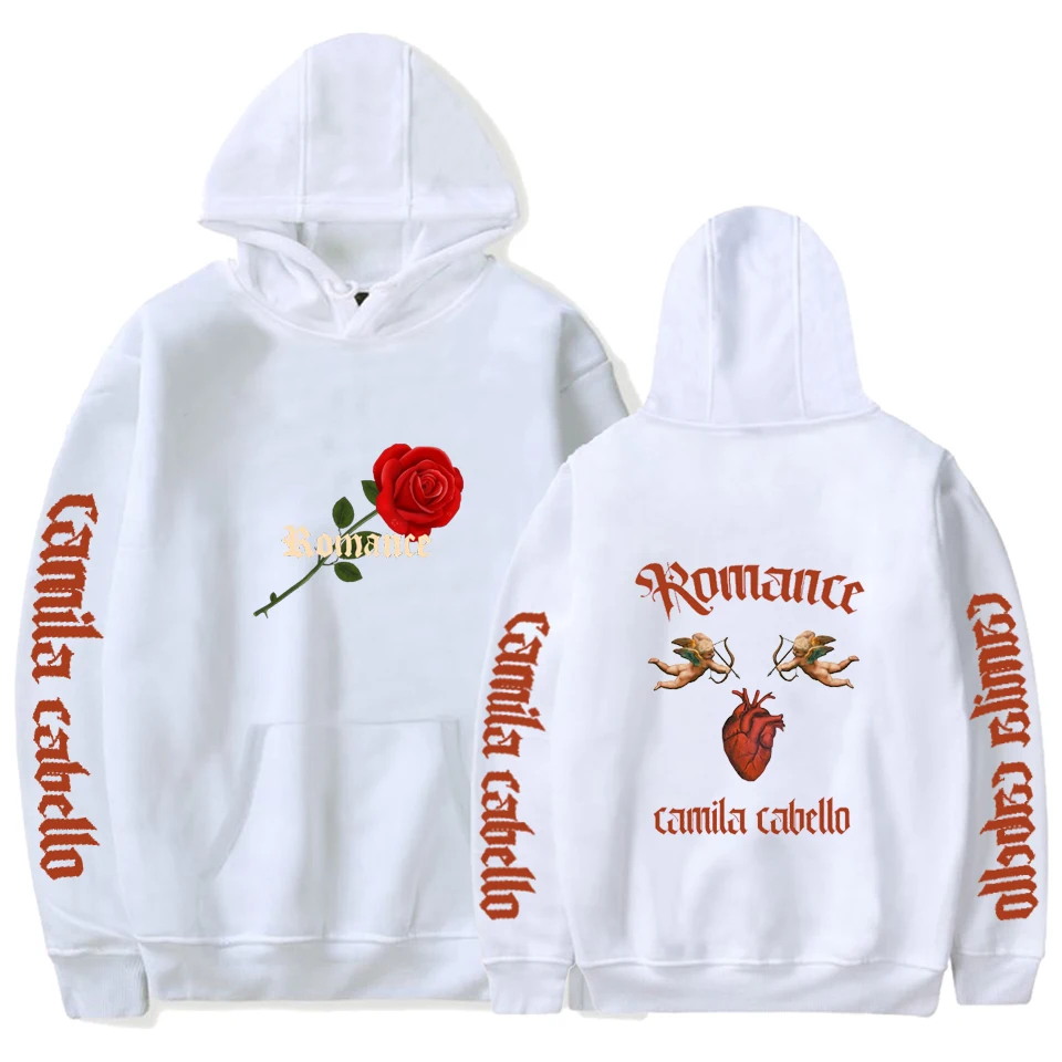 

2020 Never Be The Same Tour Merch Hoodie Men and Women Camila Cabello Romance Hoodies Sweatshirts Hip Hop Tracksuit