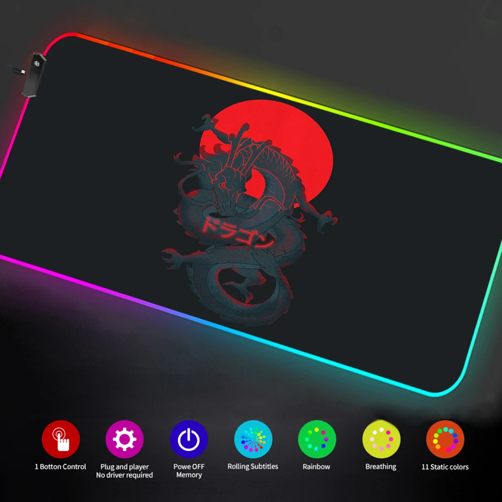 

RGB long Mouse pad rgb gamer Mousepad rgb redragon cobra pc gaming accessories longteng deskmat 900x400 redragon mat carpet mat