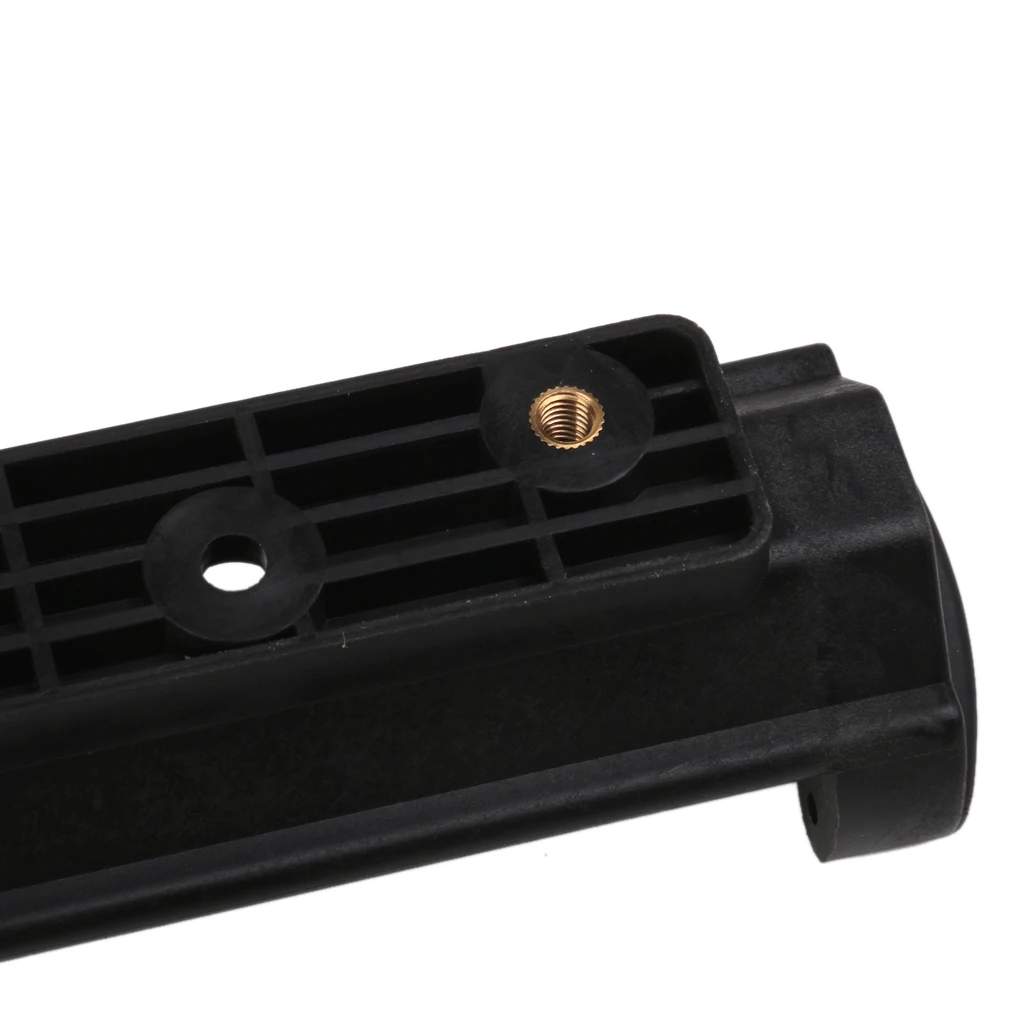 

2 Pieces Black Kayak Canoe Boat Rudder Control Footrest Footrests Pegs Pedals