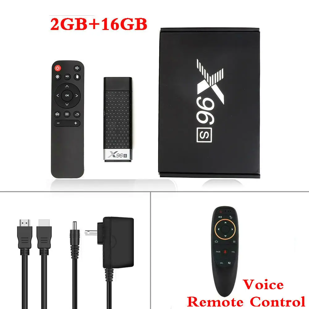 2G16G With Voice Smart 4K Android 9,0 ТВ приставка X96S ТВ-карта Amlogic S905Y2 DDR3 4 ГБ 32 ГБ X96 Мини ПК 5G WiFi Bluetooth 4,2 ТВ ключ медиаплеер - Цвет: 2G16G With Voice