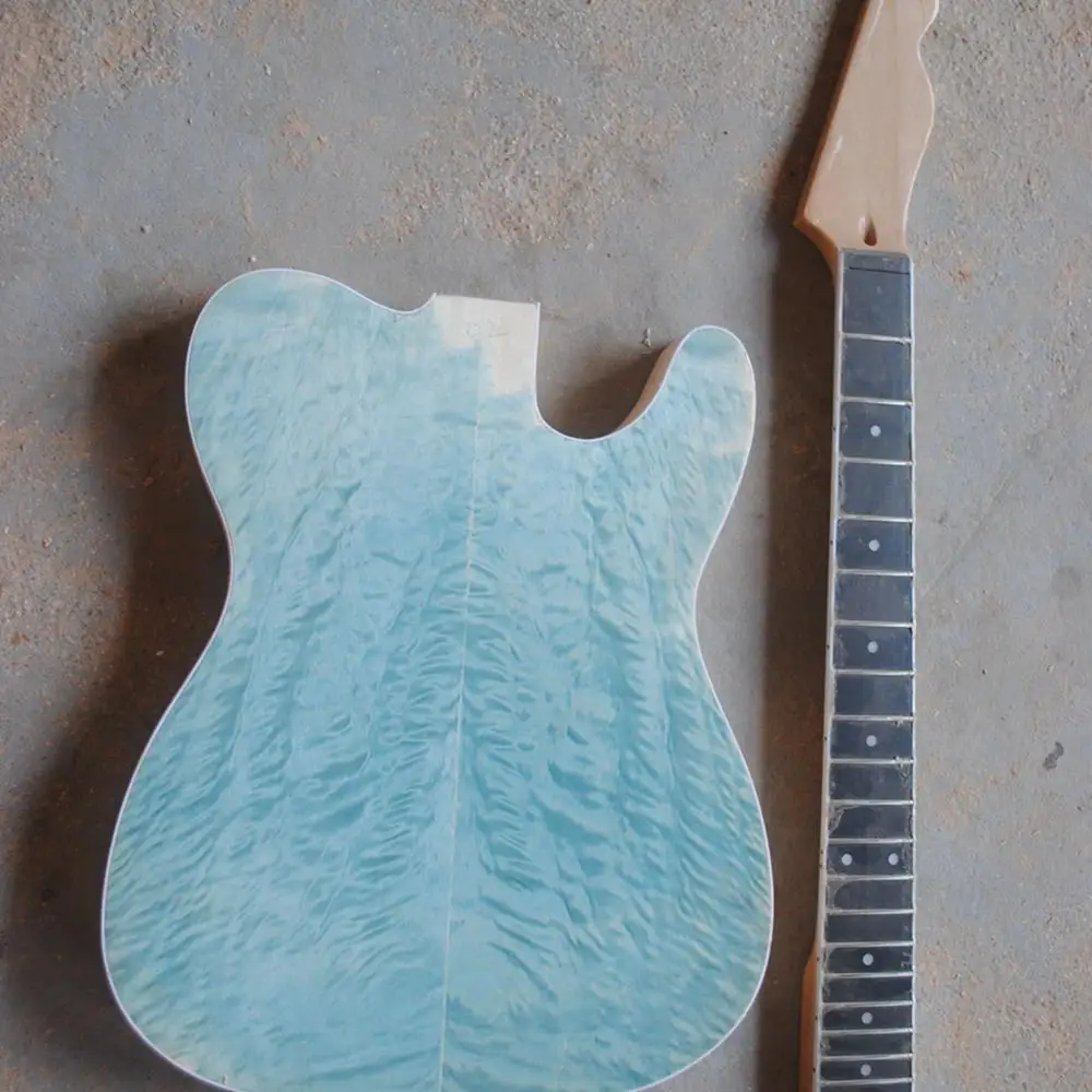 Разобранная гитара набор гитарная вязка для тела diy Гитарный комплект клен грифа