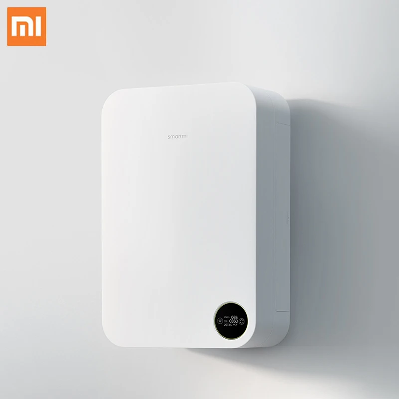 Воздухоочиститель Xiaomi настенный бытовой бесшумный очиститель свежего воздуха