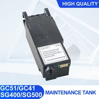 for ricoh gc41 maintenance tank with chip suit for sawgrass sg400 sg500 sg800 sg1000 and ricoh sg3110dn sg3100 sg2100 sg2010l