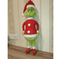 how the grinch stole plush toys green grinch plush doll toy soft stuffed toys for children christmas gifts home party decor