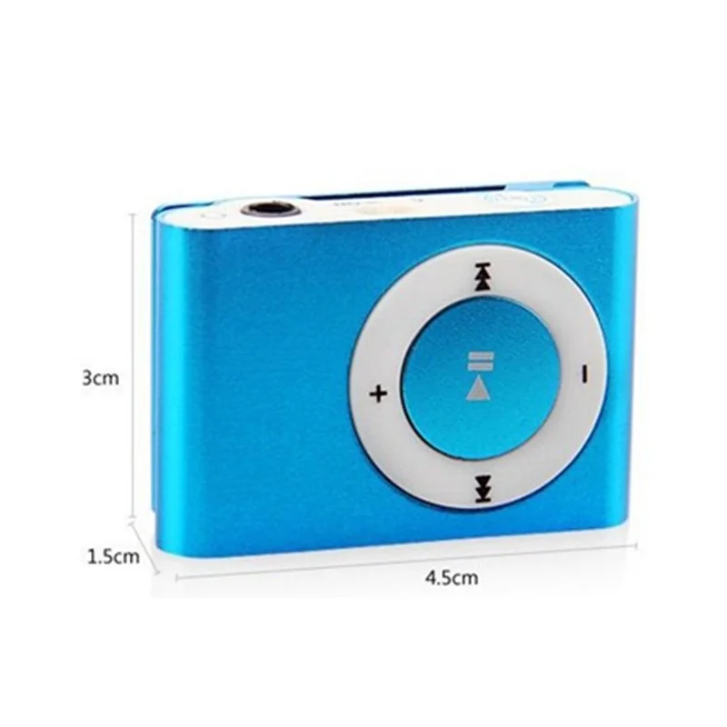 1PCs Mini Portable USB MP3 Player Clip Waterproof Sport Compact Metal Mp3 Music with TF Card Slot Candy Colors | Автомобили и
