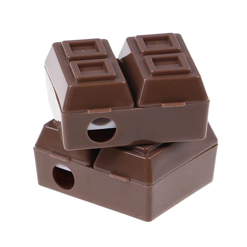 Креативная шоколадная точилка для карандашей с ластиком 2 шт детей студентов