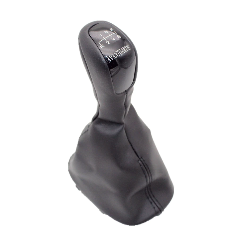 Ручка переключения передач 5 скоростей 6 кожаная накладка на багажник чехол для