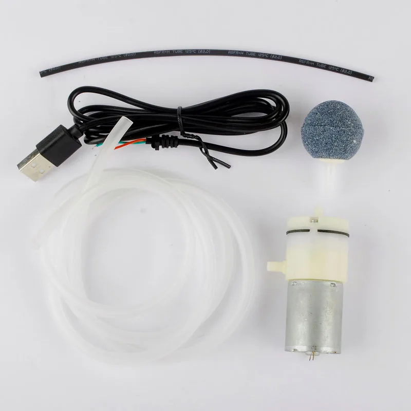 DC 6V аквариумный кислородный воздушный насос бесшумный портативный мини USB один