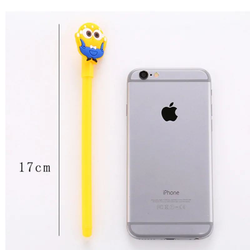 

Creative Cartoon Yellow Character Expression Neutral Pen Office Learning Signing Pens Student Writing 0.5mm Water Pen Hot Sale