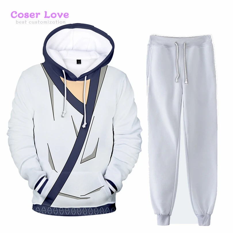

Jujutsu Kaisen Hooded Hoodies Pants Suit Itadori Yuji Gojou Satoru Cosplay Costume Halloween Christmas New years