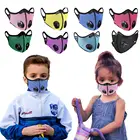 Детская маска для лица с дыхательным клапаном, ветрозащитная сохраняющая тепло уличная спортивная маска, школьная маска для лица