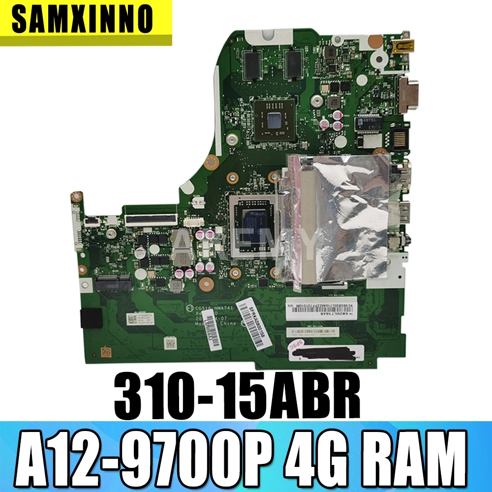 5B20L71644 для For Lenovo Ideapad 310 15ABR материнская плата ноутбука CG516 NM A741 с процессором AMD A12