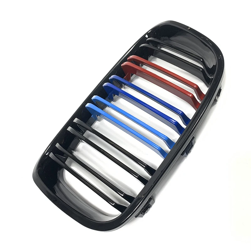 2 шт. для BMW F20 F21 1 серия 2011 2012 2013 2014 Передняя почечная решетка гриля автомобильные