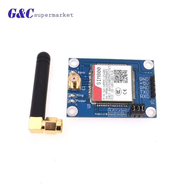 SIM800A мини V4.0 беспроводной модуль GSM GPRS STM32 плата комплект антенна