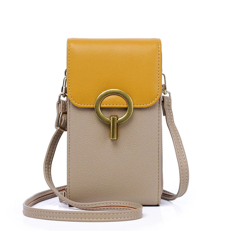 

Leather Women's Wallet New Fashion Large Capacity Zipper Long Purses Female Wallet Phone Shoulder Bag Women Coin Purse Clutch