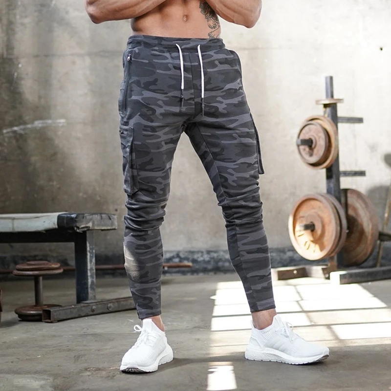 Модные мужские брюки для фитнеса Свободные тренировочные бега спортивные | Спорт