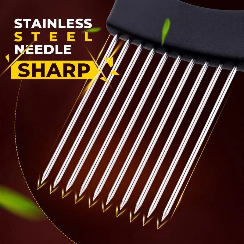 

2021 New Kitchen Gadgets Onion Slicer Tomato Vegetables Safe Fork vegetables Slicing Cutting Tools