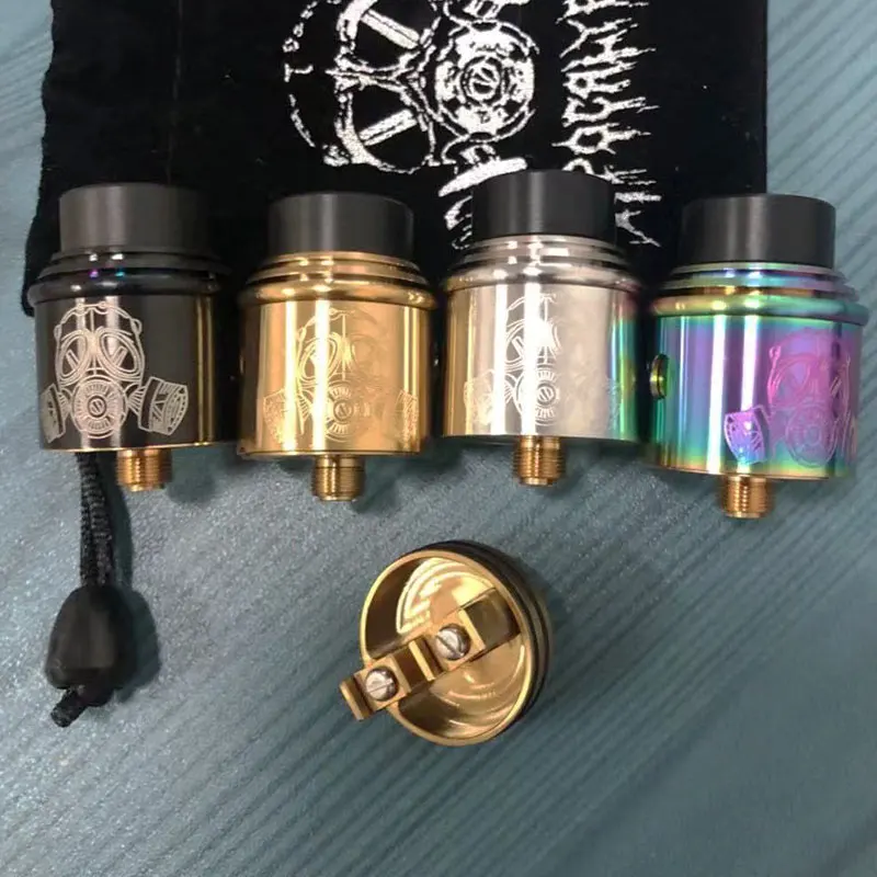 Атомайзер Apocalypse RDA GEN 2 24 мм 304ss с одной катушкой сквонк BF PIN или двойной