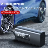 car air compressor 12v 150psi 8000mah electric wireless portable tire inflator pump for motorcycle bicycle boat car tyre balls