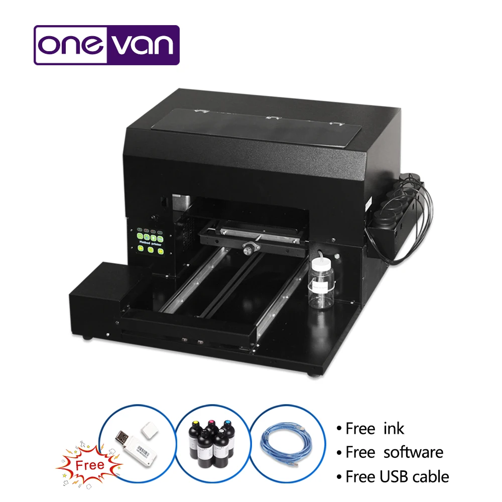 Onwan. Epson R1390 УФ принтер планшетный с рельефным эффектом. в формате A3|Принтеры| |