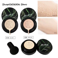 2pcs cc cream cushion for face mushroom head beauty cream cushion compact bb korean makeup moisturizing foundation air permeable