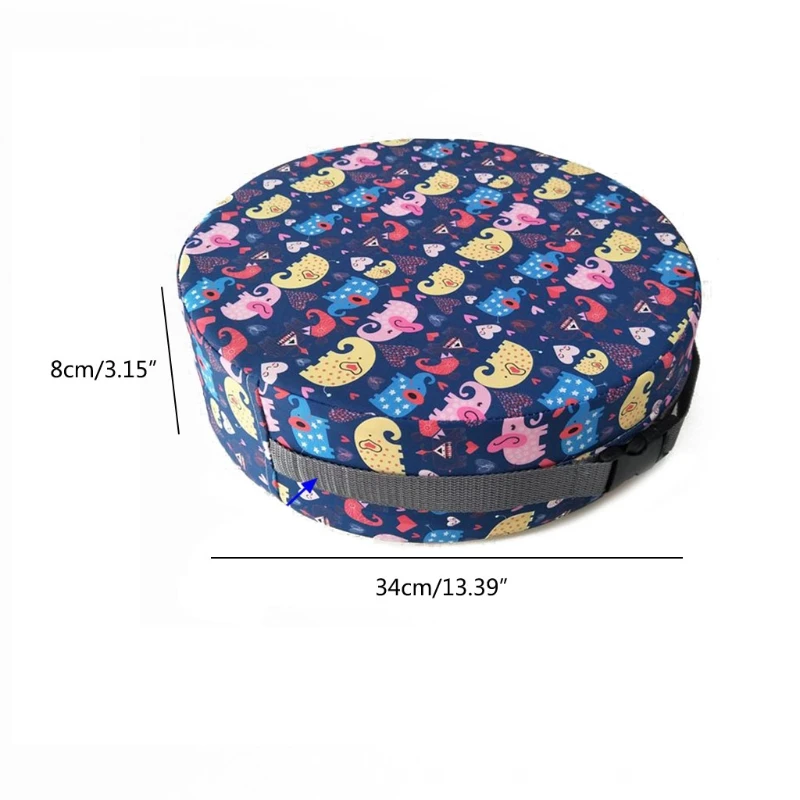 

Baby Dining Cushion Children Increased Chair Pad Adjustable Removable Highchair Chair Booster Cushion Seat Chair for Baby Care