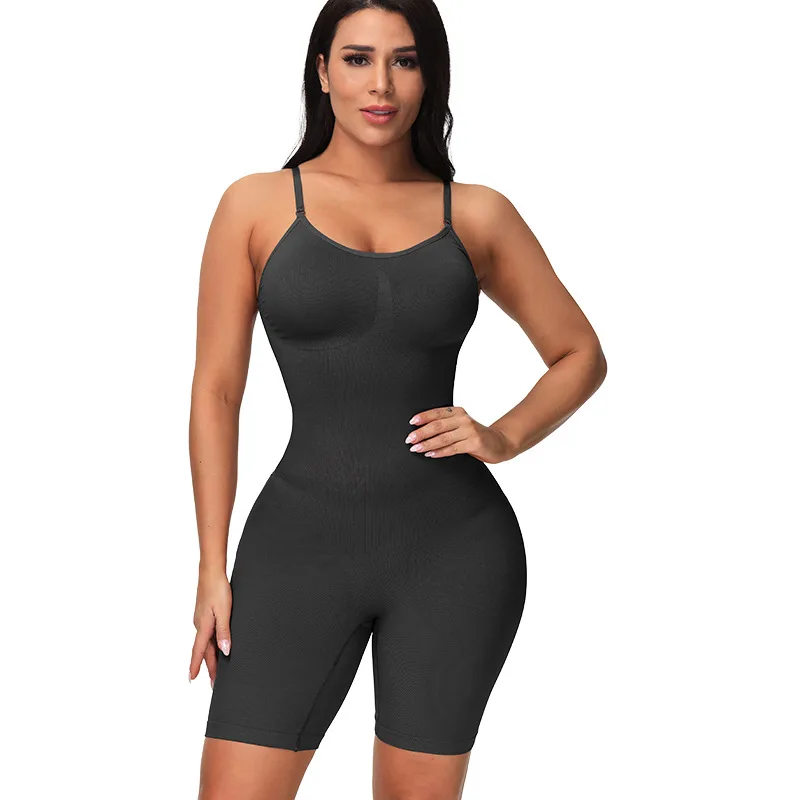 Women Sexy Seamless Corset Tummy Control Rompers Elasticity Slimming Shaperwear Bodysuit Butt Lifter Underwear Jumpsuit Bustiers