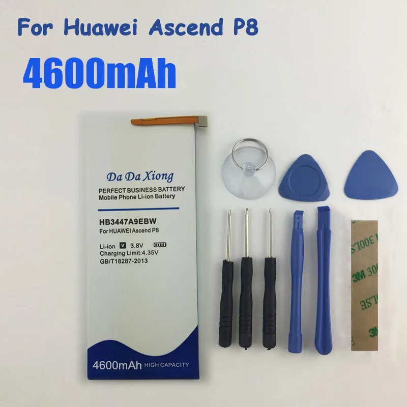 Аккумулятор HB3447A9EBW на 4600 мА · ч для мобильных телефонов Huawei Ascend P8|battery for huawei|battery