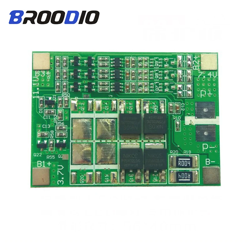 3S 12V 20A BMS 11,1 V 18650 18650 lto Li-Ion Lipo литиевая батарея Защитная печатная плата для солнечной уличной Лампы Опрыскиватель BMS 3S