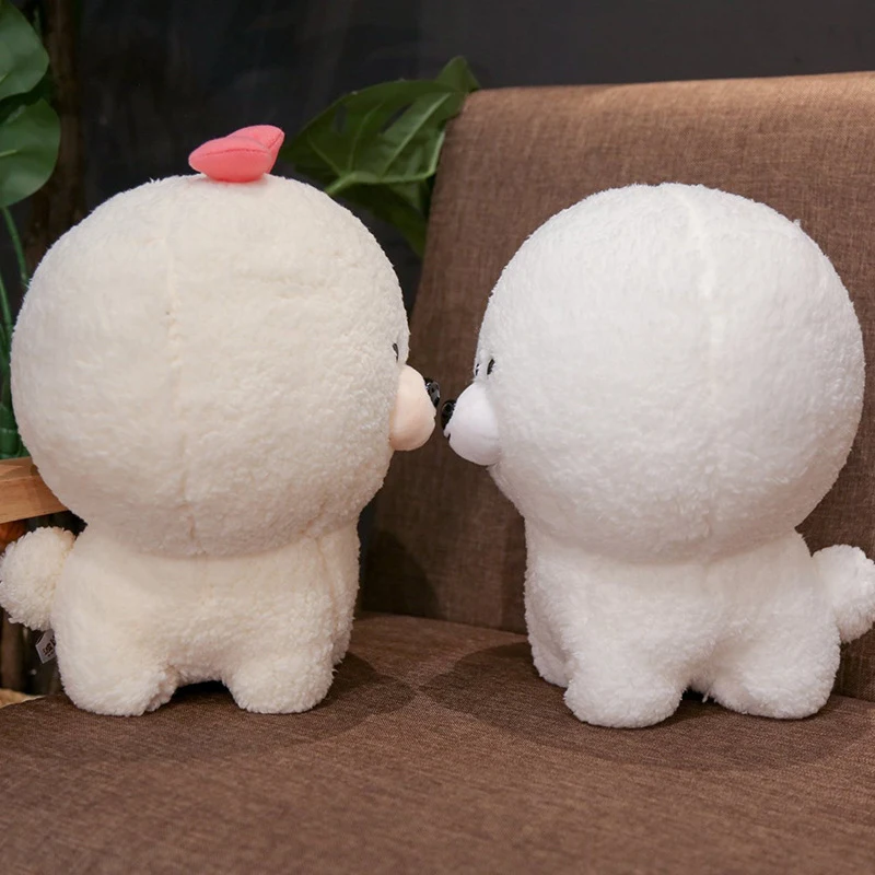 Забавная декоративная подушка Bichon Frise в виде сидя пушистая собака Детская
