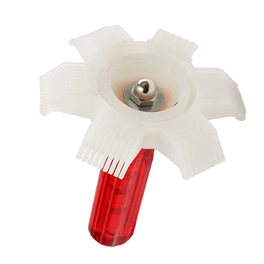 

Condenser Fin Comb Radiator Fin Straightener Auto Cleaning Surface Red Color