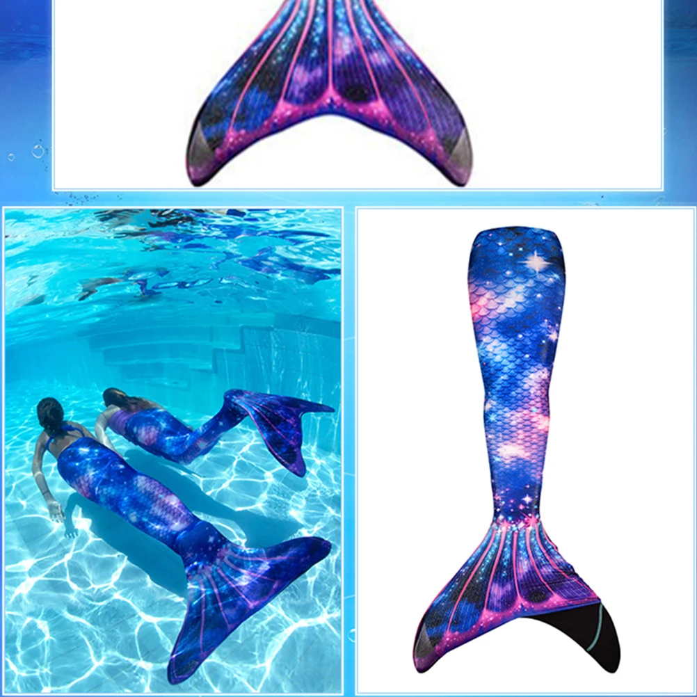 

2021 New For Girls Mermaid Swimsuit Bathing Suit Costume Tail 6-15year S M L Birthday Gifts for Theme Party Kids Cosplay Costume