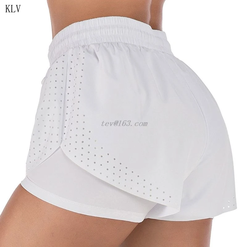 

Women's 2020 2 in 1 Running Sports Shorts Quick Drying Training Casual Exercise Jogging Cycling with Longer Liner