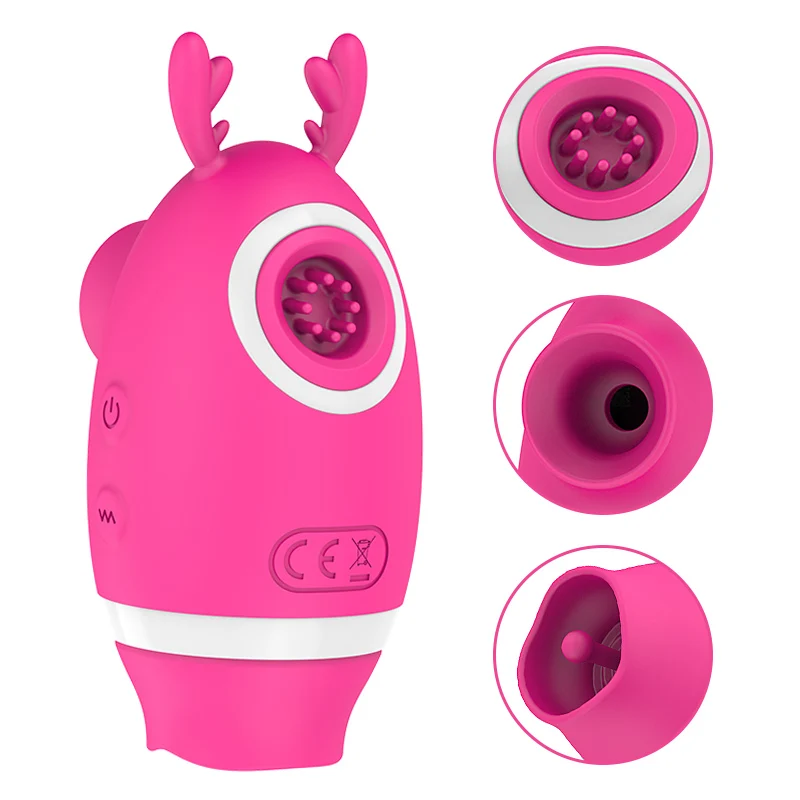 5 Frequency USB Sucking Vibrator Oral Sex Suction Stimulation Waterproof Female Clitoris Erotic Toys For Adult | Красота и здоровье