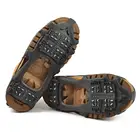 Профессиональная противоскользящая обувь для альпинизма с 24 зубьями, нескользящая обувь для снежной погоды, обувь для ходьбы на льду, S-XL Размер