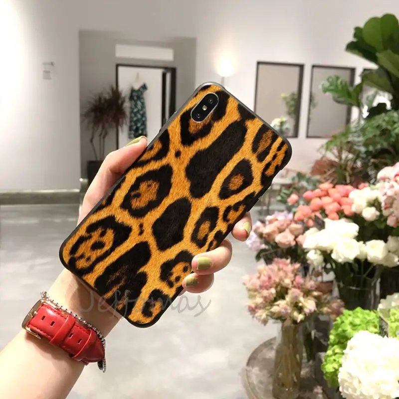 

Fashion Tiger Leopard Print Phone Case for iPhone 11 12 mini pro XS MAX 8 7 6 6S Plus X 5S SE 2020 XR
