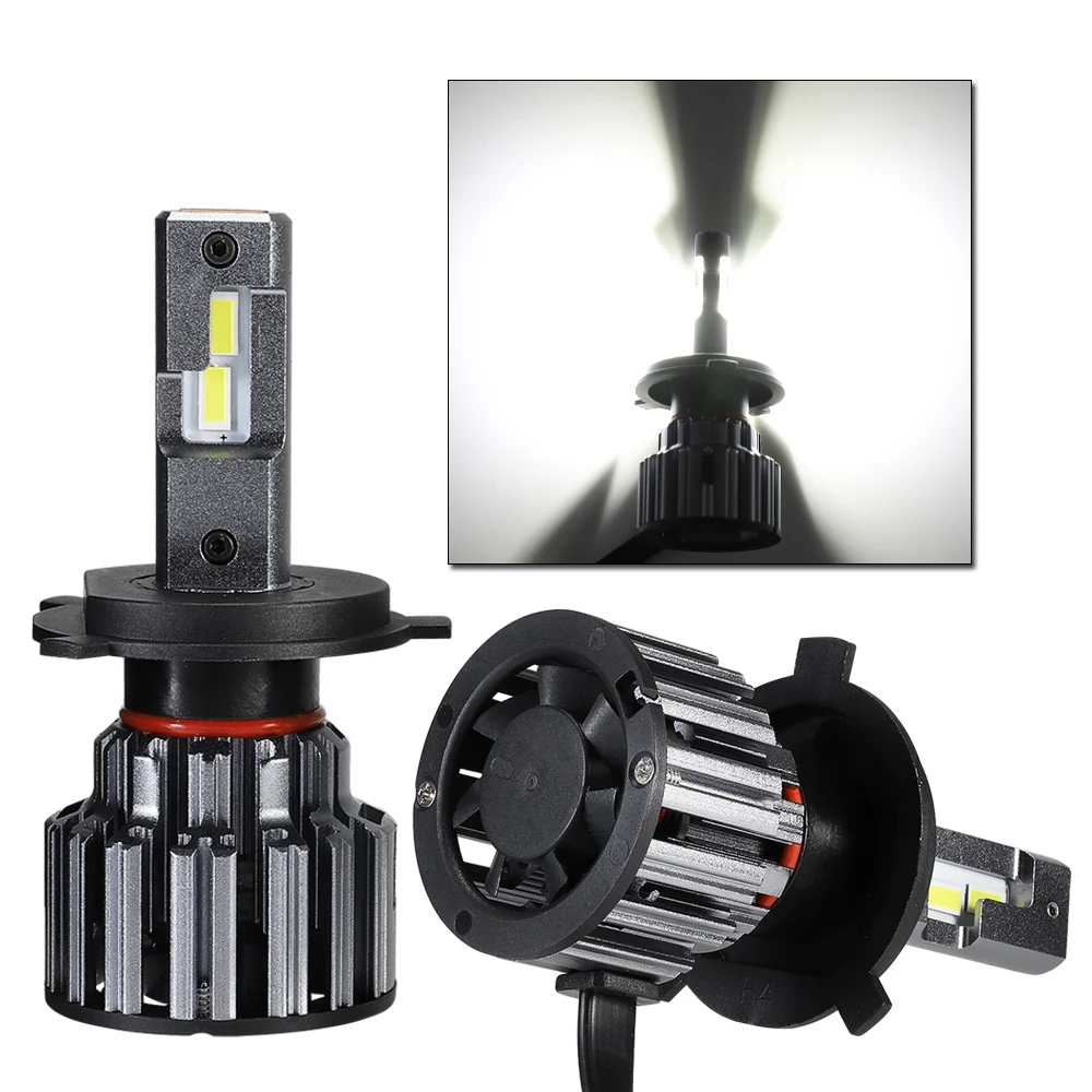 NOVSIGHT 90W 15000LM Автомобильный светодиодный головной светильник для автомобилей H4 HB2 H7 H11 9005/HB3 9006/HB4 светодиодный светильник лампы 6000K Автомобильные фары комплект 12V